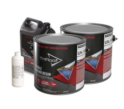 TriRoof Roofing Resin 20kg incl. Catalyst